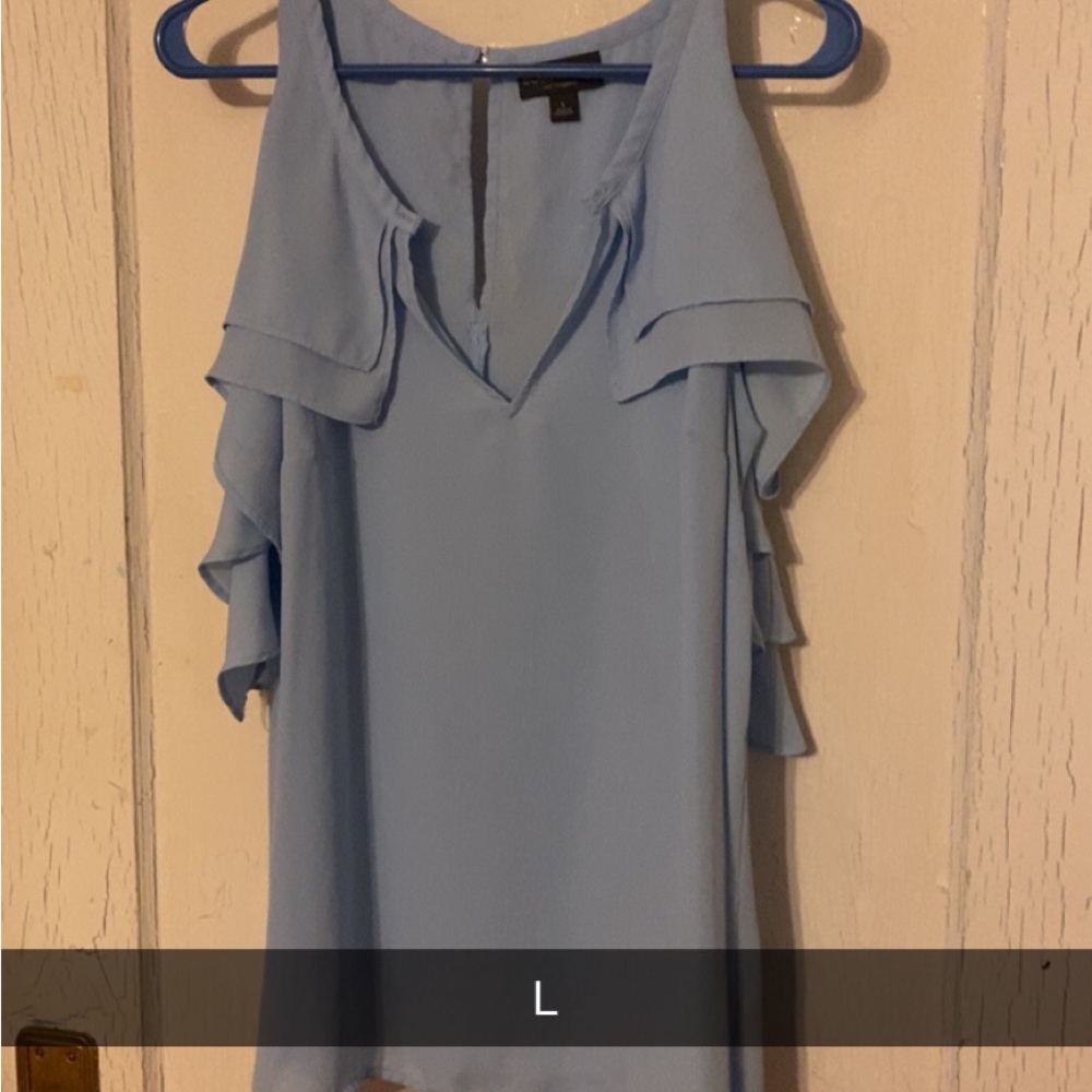 Blue dress shirt